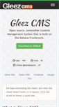 Mobile Screenshot of gleezcms.org